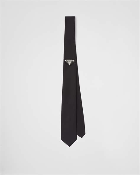 prada mens ties|re nylon gabardine tie.